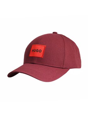 BOSS BOSS Czapka z daszkiem HUGO Baseball Cap Bordowy