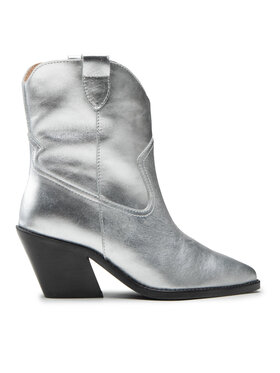 Eva Minge Eva Minge Cowboystiefel EM-57-12-001540 Silberfarben