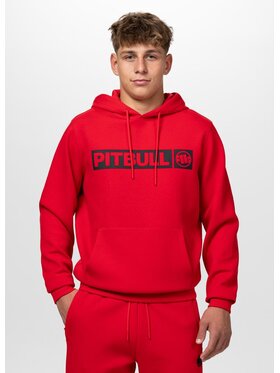 PITBULL PITBULL Bluza CHARGER Czerwony Regular Fit