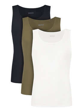 BOSS BOSS Komplet 3 tank topów 50542132 Kolorowy Regular Fit