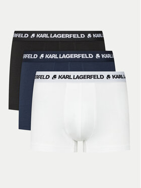 KARL LAGERFELD KARL LAGERFELD Komplet 3 par bokserek 240M2110 Kolorowy