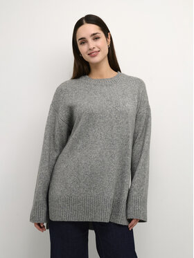 Kaffe Kaffe Pullover Kaolga 10507816 Grau Oversize