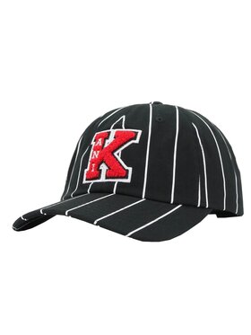 Karl Kani Karl Kani Kšiltovka RETRO PATCH PINSTRIPE CAP Černá