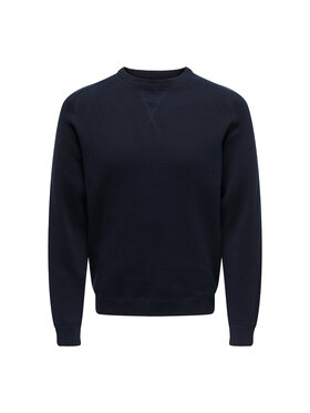 Only & Sons Only & Sons Maglione Pullover uomo - 22027590 Blu scuro Regular Fit
