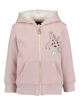 Blue Seven Blue Seven Bluza 957071 X Różowy Regular Fit