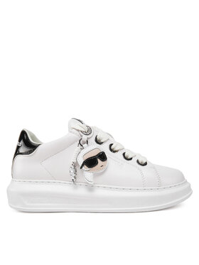 KARL LAGERFELD KARL LAGERFELD Laisvalaikio batai KL62576T Balta