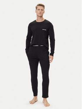 Jack&Jones Jack&Jones Pidžama Everest 12273632 Crna Standard Fit