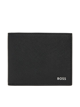 BOSS BOSS Голям мъжки портфейл 50536727 Черен