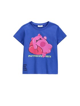 Coccodrillo Coccodrillo T-Shirt ZC6143201SGK-014 Niebieski Regular Fit