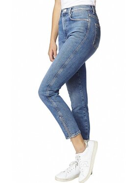 Pepe Jeans Pepe Jeans Jeansy PL202161 GA78 Modrá Mom Fit