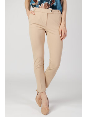 Rinascimento Rinascimento Pantaloni da donna REWI DRITTO Beige To Fit