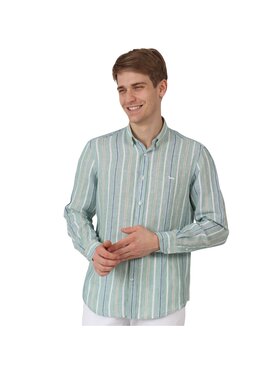 Harmont & Blaine Harmont & Blaine Camicia CRN011013135M Verde Regular Fit