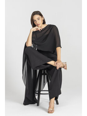 Deni Cler Milano Deni Cler Milano Kombinezon W-DC-H006-E2-N9-90-1 Czarny Loose Leg