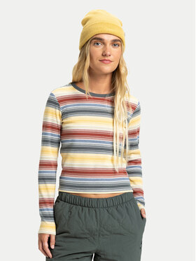 Quiksilver Quiksilver Majica Sunday EQWKT03198 Šarena Fitted Fit