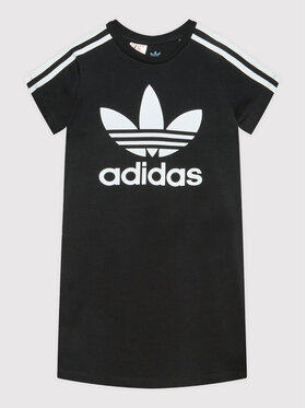 adidas adidas Haljina za svaki dan adicolor HK0289 Crna Slim Fit