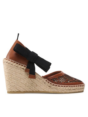 PINKO PINKO Espadrilky Patty Sandalo PE 22 BLKS1 1H211A Y86A Hnedá