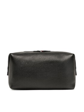 Tommy Hilfiger Tommy Hilfiger Kosmētikas somiņa Th Premium Leather Washbag AM0AMI0604 Melns