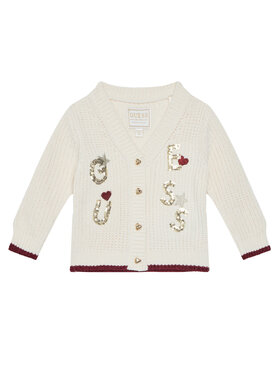 Guess Guess Pletena jopica A5BR00 Z3OC0 Bež Regular Fit