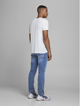 Jack&Jones Jeans Hlače Glenn 12157416 Modra Slim Fit