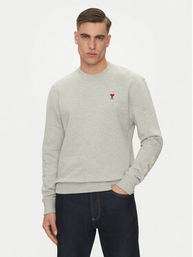 AMI PARIS AMI PARIS Світшот BFUSW035.730 Сірий Regular Fit