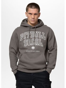 PITBULL PITBULL Bluza SO CAL Brązowy Regular Fit