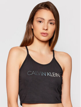 Calvin Klein Performance Calvin Klein Performance топ Cool Touch Thermos 00GWT1K176 Черен Slim Fit