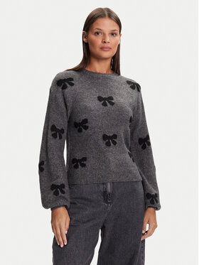 ONLY ONLY Пуловер Bora 15360712 Сив Regular Fit