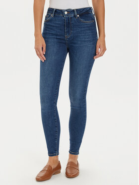 Tommy Hilfiger Tommy Hilfiger Jeans hlače Harlem WW0WW44114 Modra Skinny Fit