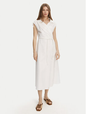 Marella Marella Vestito da giorno Riviera 2513221052 Bianco Relaxed Fit