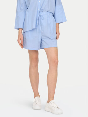 ONLY ONLY Шорти от плат Augusta 15347659 Светлосин Loose Fit