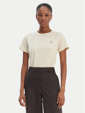 Guess Jeans Guess Jeans T-shirt W4YI10 J1314 Beige Regular Fit