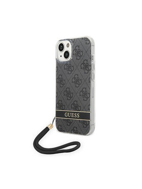 Guess Guess Etui na telefon 4G Print Cord Czarny