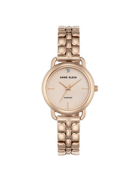Anne Klein Anne Klein Zegarek AK-2794RGRG Różowe złoto