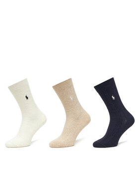 Polo Ralph Lauren Polo Ralph Lauren 3er-Set hohe Damensocken 455923551003 Bunt