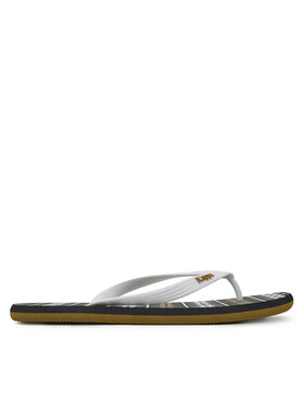 Kappa Kappa Šlepetės per pirštą 371D2UW White - Black - Green Military Spalvota