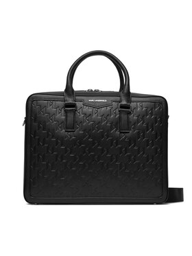 KARL LAGERFELD KARL LAGERFELD Taška na laptop 235M3007 Čierna