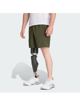 adidas adidas Szorty sportowe 81461 Zielony Regular Fit