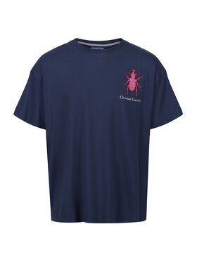 Regatta Regatta T-Shirt Christian Lacroix Aramon Granatowy Short Fit