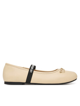 LOVE MOSCHINO LOVE MOSCHINO Ballerinas JA11121G1OIE0110 Écru