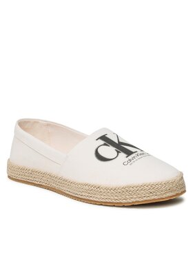 Calvin Klein Jeans Calvin Klein Jeans Espadrile Espadrille Ess Monogram YM0YM00654 Écru