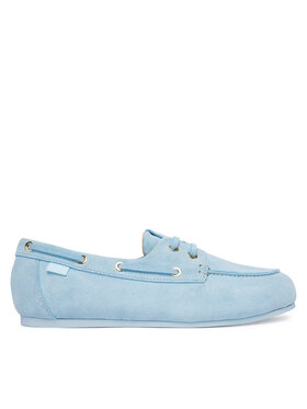 LOVE MOSCHINO LOVE MOSCHINO Mokasyny JA10101G1OIG0701 Niebieski jasny