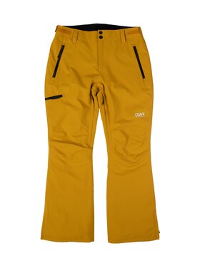 Colourwear Colourwear Spodnie narciarskie Spodnie narciarskie męskie Colourwear Sharp Żółty Relaxed Fit
