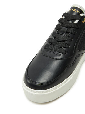 Tommy Hilfiger Tenisice Platform Monogram Sneaker FW0FW08121 Crna