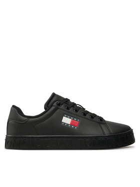 Tommy Jeans Tommy Jeans Sneakers Tjw Logo Outsole Sneaker Ess EN0EN02703 Schwarz