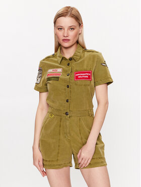 Aeronautica Militare Aeronautica Militare Kombinezonas 231TU119DCT3095 Žalia Regular Fit