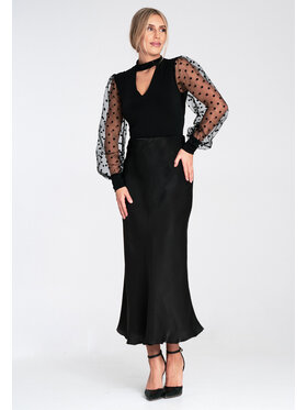 FIGL FIGL Body M1081 Czarny Fitted Fit