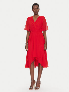 Swing Swing Abito da cocktail 5AI10200 Rosso Regular Fit
