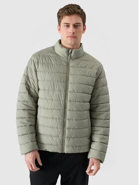 4F 4F Kurtka puchowa BASIC+ Khaki Regular Fit