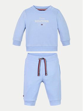 Tommy Hilfiger Tommy Hilfiger Trenerka Monotype Logo KN0KN01978 Svijetloplava Regular Fit