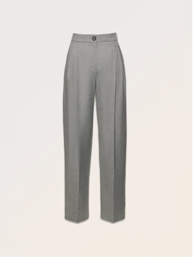 La Mania La Mania Spodnie dresowe MARIS Szary Classic Fit